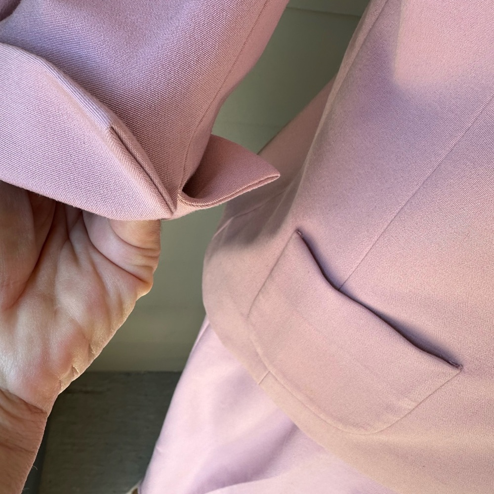 Women's suit Pink Blazer and Pants - Picture 10 of 14